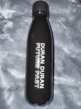 Duran Duran 'Future Past' Black Stainless Water Bottle NEW